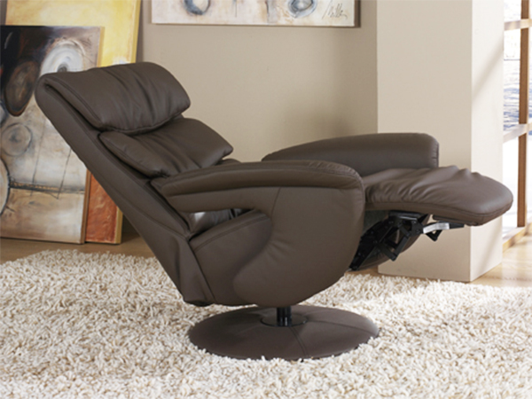 Himolla Crosby Leather ZeroStress Integrated Recliner Chair